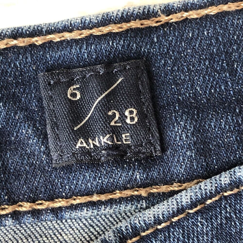 Lucky Brand Brooke Straight Blue Jeans Size 6 / 28 Women - Picture 14 of 14